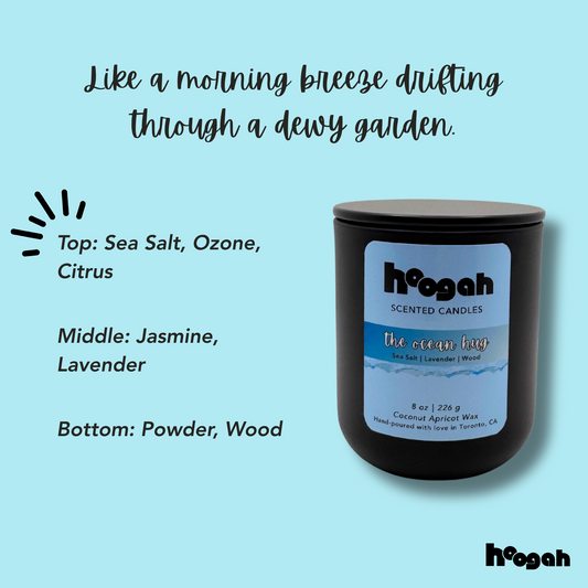 The Ocean Hug 8oz (Scented Candle)