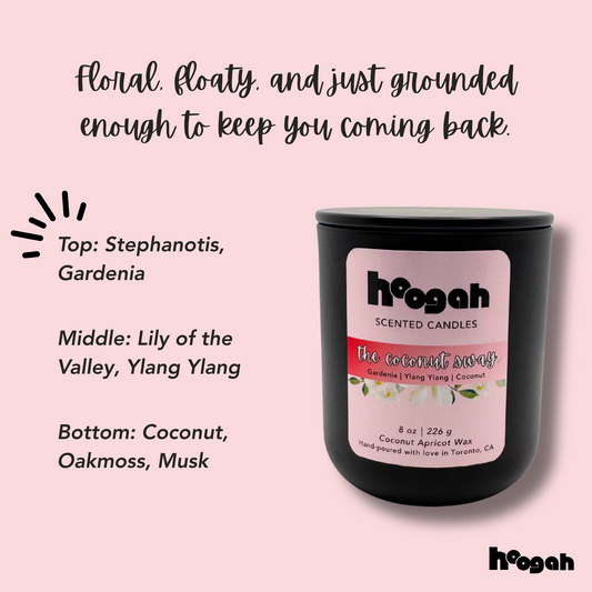 The Coconut Sway 8oz (Scented Candle)