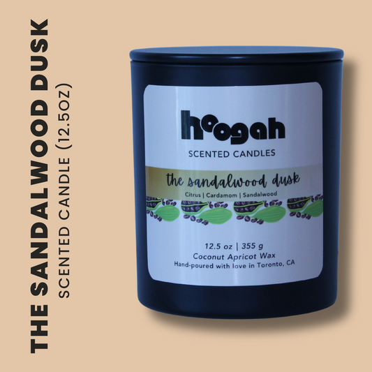 12.5oz - The Sandalwood Dusk (Scented Candle)