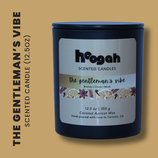 12.5oz - The Gentleman's Vibe (Scented Candle)