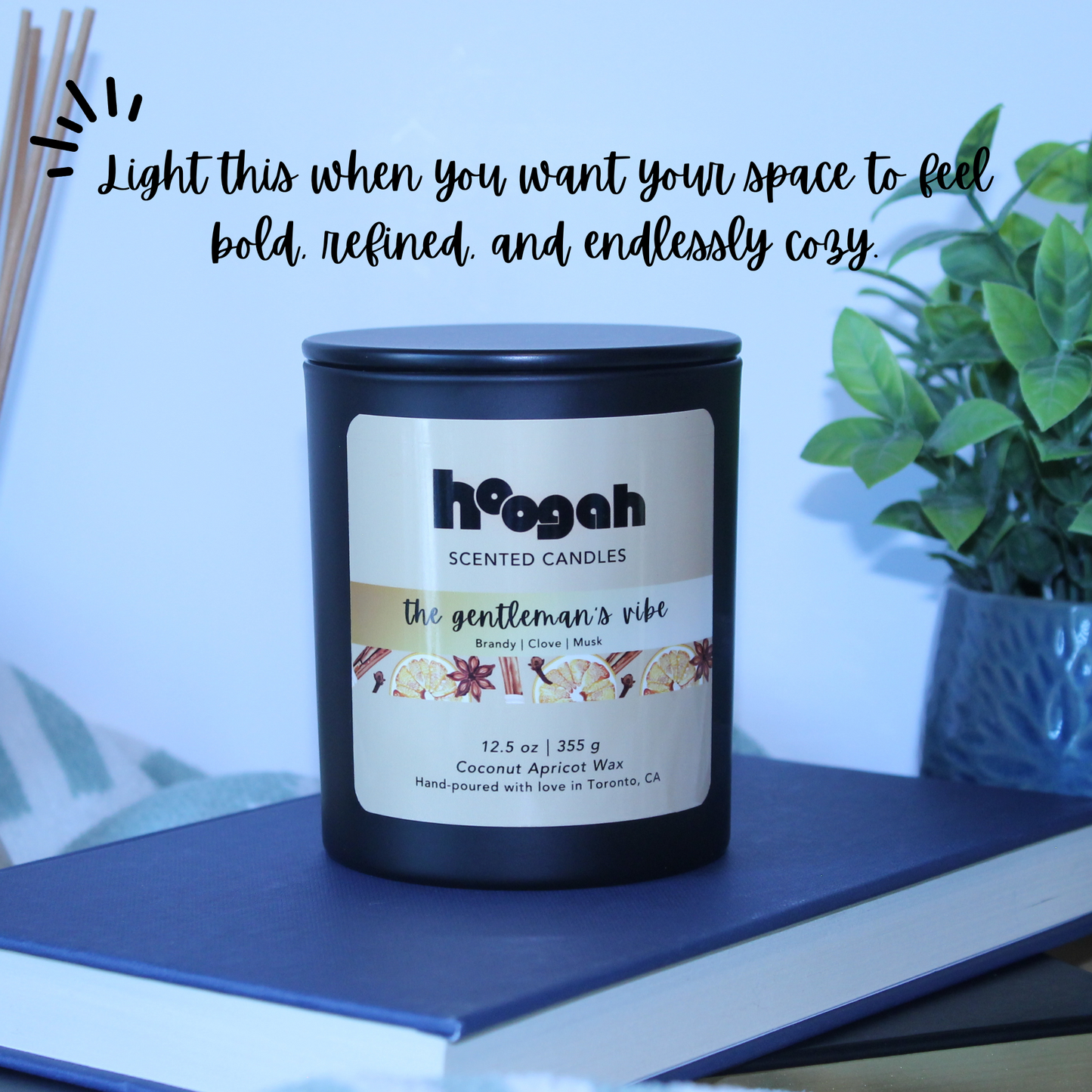 12.5oz - The Gentleman's Vibe (Scented Candle)