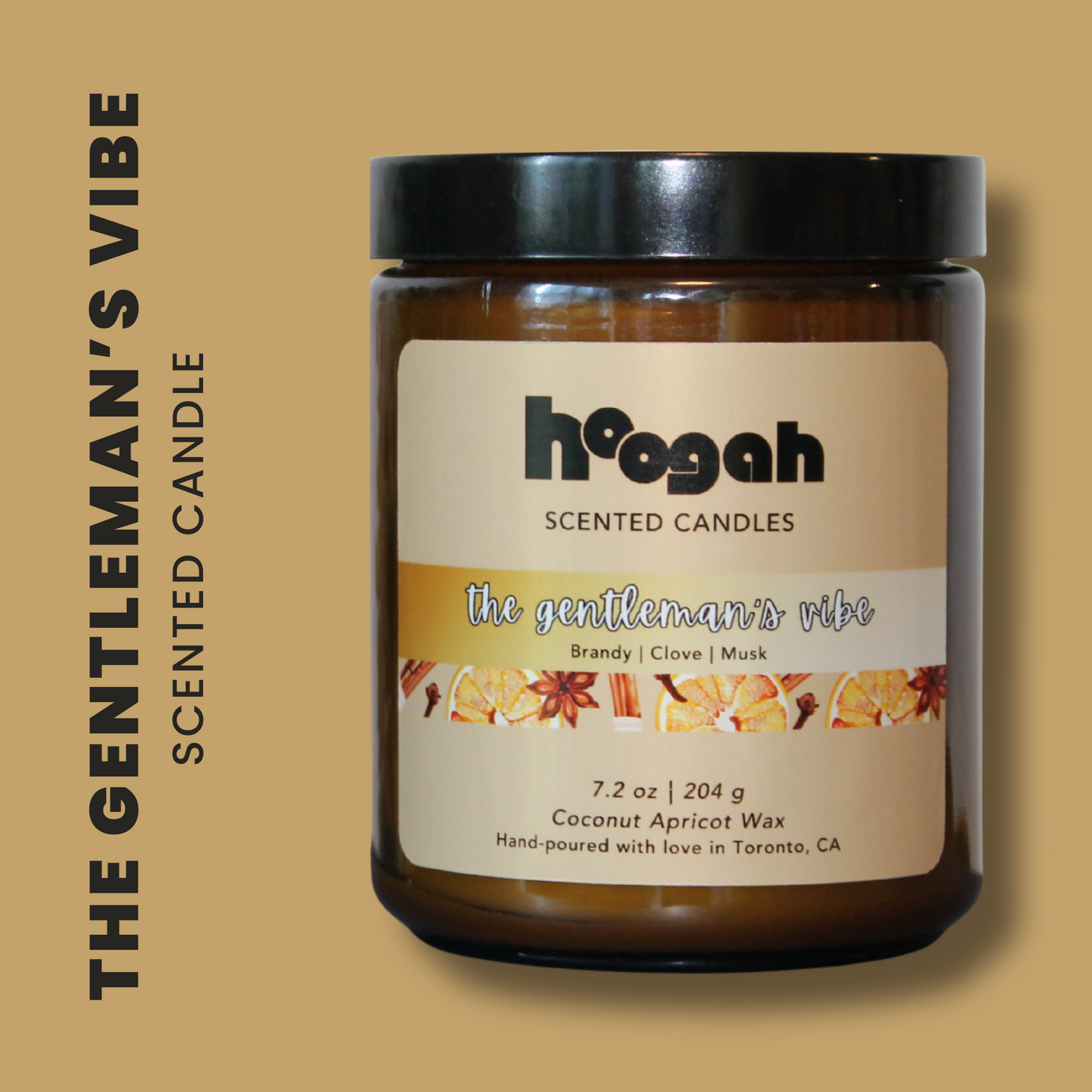 7.2oz - The Gentleman's Vibe (Scented Candle)